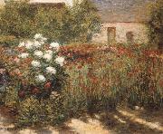 John Leslie Breck Garden at Giverny Sweden oil painting reproduction